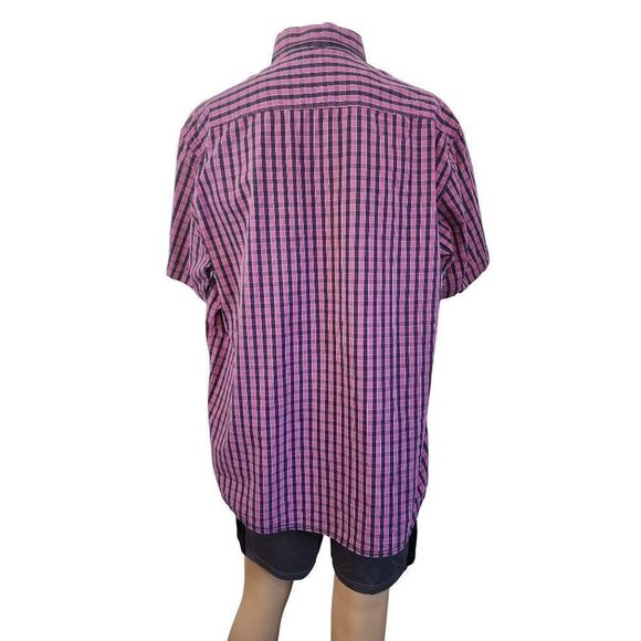 Casa Moda Casual Fit Button Down Short Sleeve XL Shirt - Picture 2 of 6